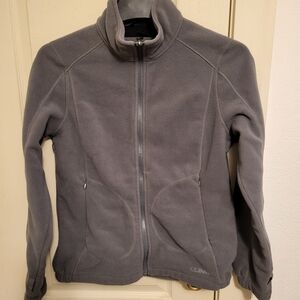 L.L. Bean Gray Fleece Jacket